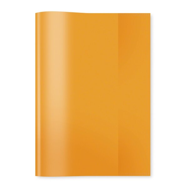 HERMA Heftschoner PP transparent A5 orange - 25er Packg.