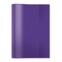Heftschoner A5 PP transparent  25er Pack - violett