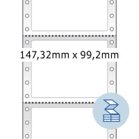 Etikett 147,32x99,2 mm endlos 1bahn.