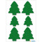 Schmuck-Etikett MAGIC - Weihnachtsbaum, grün (Filz)