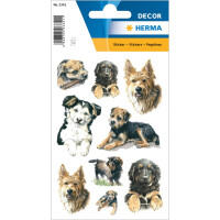 Schmuck-Etikett DECOR - Hunde
