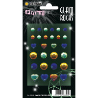 HERMA Sticker PARTY Line GLAM ROCKS jewels