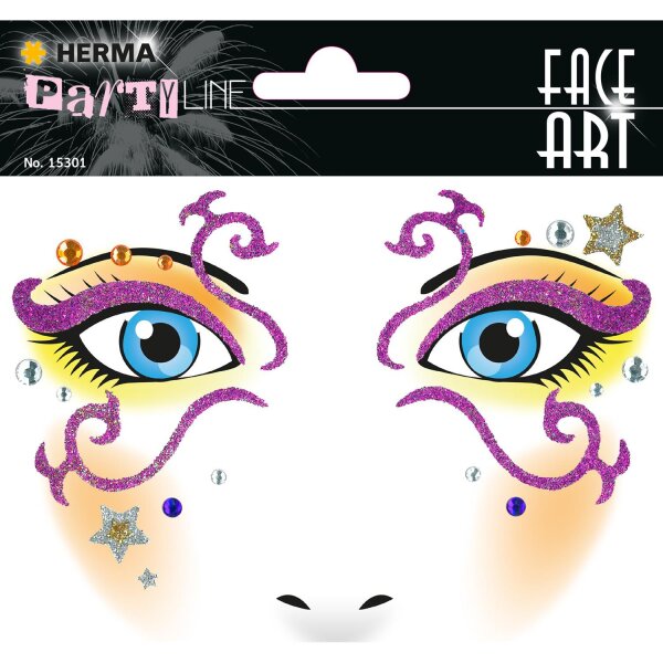 Face Art Sticker - Mystery