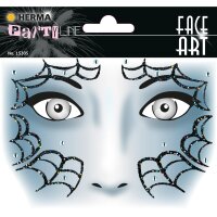 Face Art Sticker - Spider