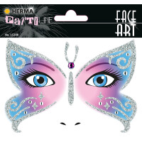 Sticker PARTY Line Face Art - Butterfly