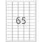 Adress-Etikett PREMIUM, 38,1x21,2 mm - weiß