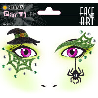 Face Art Sticker - Hexe
