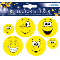 Reflektorsticker Happy Face