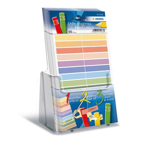 HERMA Stifteetiketten 10 x 46mm selbstklebend aus Papier...