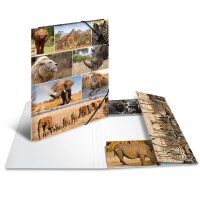 Sammelmappe A3 Karton - Afrikas Tiere