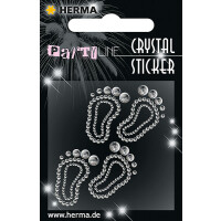 Sticker PARTY Line CRYSTAL - Baby Feet