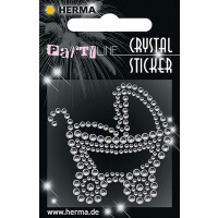 Sticker PARTY Line CRYSTAL - Baby Buggy