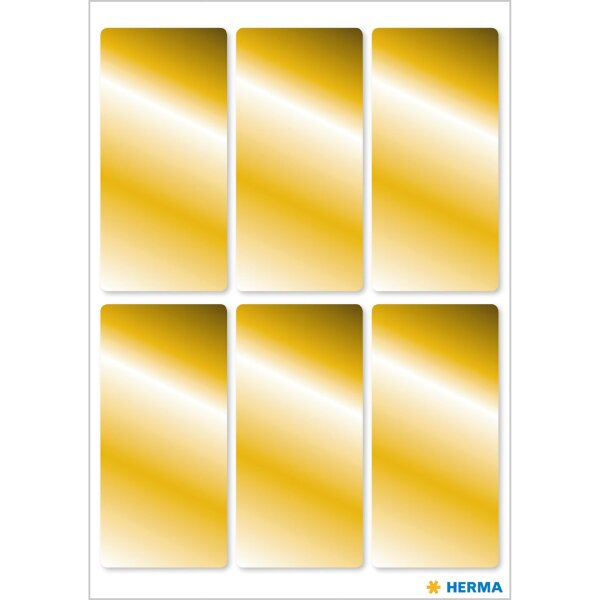 HERMA Goldetiketten 26 x 54mm