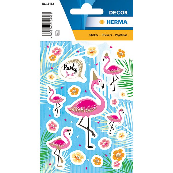 Schmuck-Etikett DECOR - Flamingo