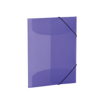 Sammelmappe A4 PP - violett-transluzent