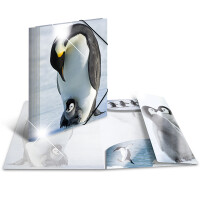 Sammelmappe A4 PP Glossy Tiere - Pinguine