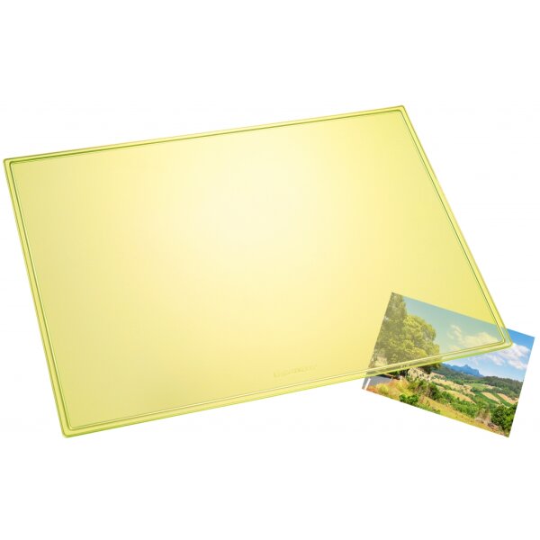 Durella Schreibunterlage 40x53cm,transl/gelb
