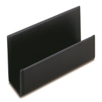 Monza Briefständer 16x6,5x8,5 cm, schwarz - schwarz