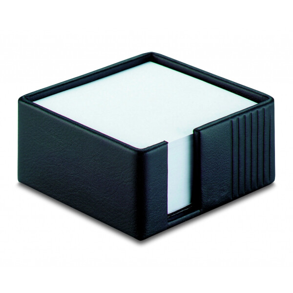 La Linea Zettelbox 10x10x5 cm, schwarz - schwarz