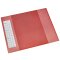 Läufer Durella D2 Schreibunterlage mit Seitentasche L+R, Kalender, rot, 65x52 cm - rot