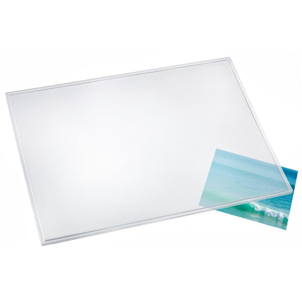 Läufer Durella Transparent Schreibunterlage matt, 60x39 cm - transparent matt