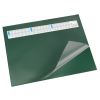 Läufer Durella DS Schreibunterlage mit Abdeckung und Kalender, grün, 53x40 cm - grün