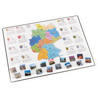 Landkarten-Schreibunterlagen Deutschland -