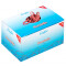 Rondella Gummibänder 100x5 mm / 65 mm Schachtel mit Entnahmeöffnung, 1kg, rot - rot
