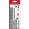 Blisterkarte GRIP 2001, inkl. Bleistift, Eraser Cap und Dreifachspitzdose