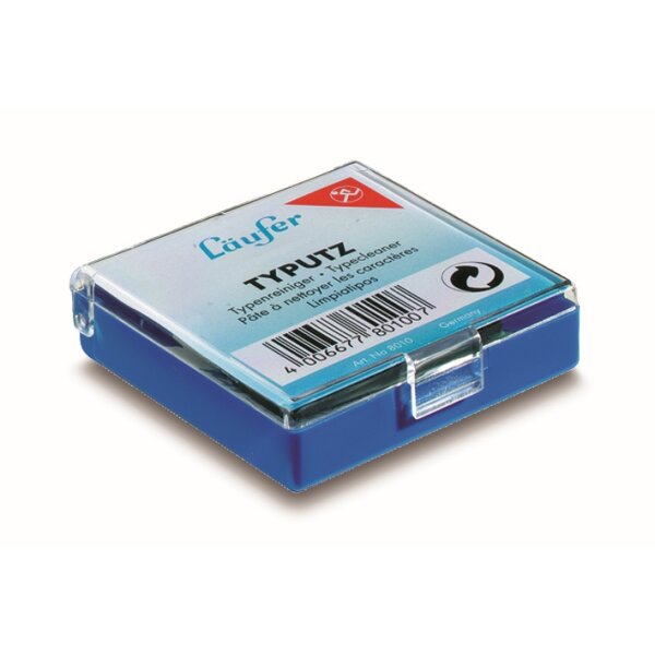Typutz Typenreiniger Dose, 93x57x20 mm -