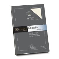 Granit Papier DIN A4, mit Wasserzeichen 90g/qm, 80 Blatt, elfenbein, 25% - elfenbein
