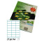 Rillprint Universal-Etiketten weiß, 100 Bogen A4, 70x38,1 mm - weiß