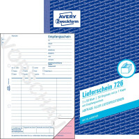 Formularbuch 726 Lieferschein m. Empfangsschein A5 - 2 x...