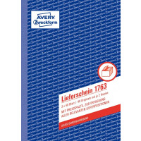 Formularbuch 1763 Lieferschein mit Preisspalte A5 - SD,...