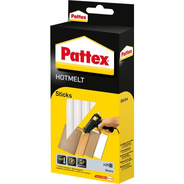 Pattex HOT Sticks für PXP06 transparent Nachfüllpatronen - 500g