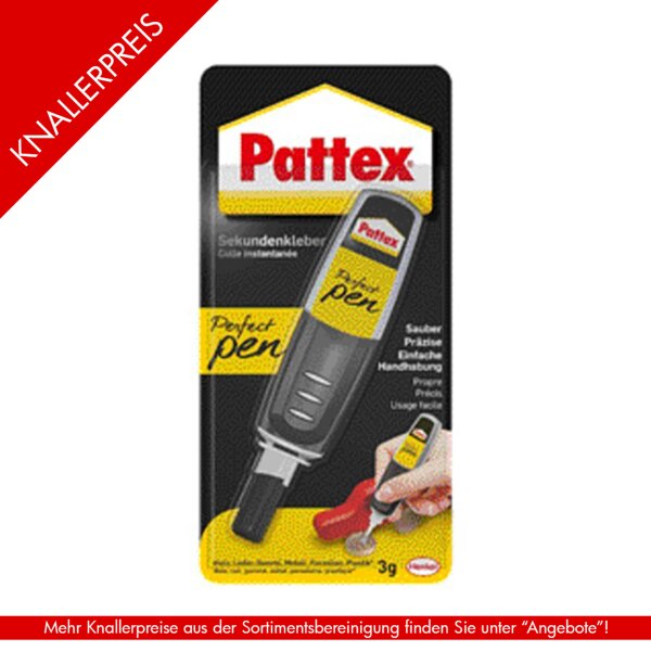 Pattex® Sekundenkleber Perfect Pen Pen - 3g BK