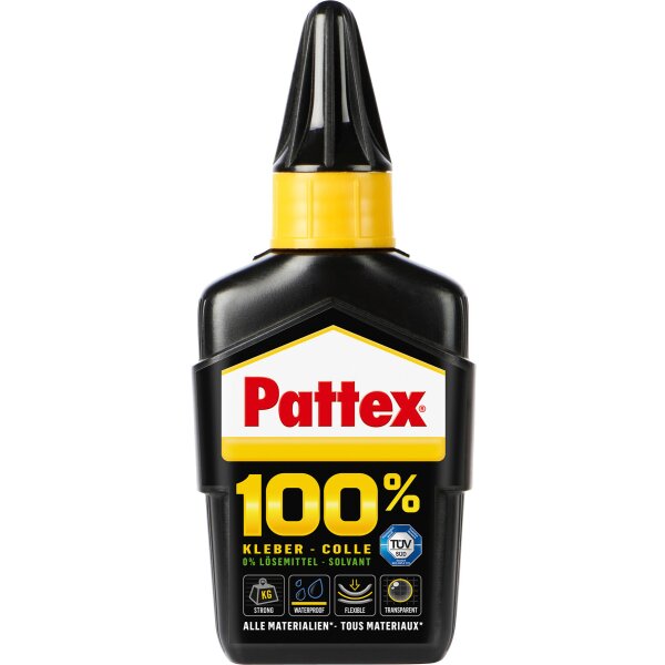 Alleskleber Pattex MultiPower 100% - 50 g Flasche, ohne Lösungsmittel