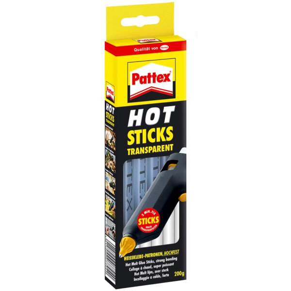 Pattex HOT Sticks für PXP06 transparent Nachfüllpatronen - 200g