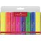 Textmarker TL 46 Superfluor, nachfüllbar, sortiert, 8er Etui