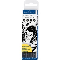 Tuschestift PITT ARTIST PEN Manga Black, sortiert mm,...