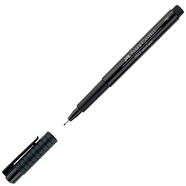 Tuschestift PITT ARTIST PEN Fineliner F 0,5mm - schwarz (Farbe 199)