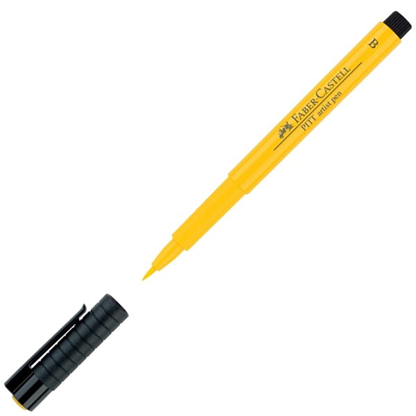 Tuschestift PITT ARTIST PEN Brush 1-3mm - kadmiumgelb (Farbe107)