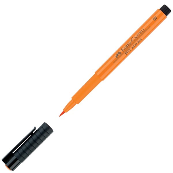 Tuschestift PITT ARTIST PEN Brush 1-3mm - lasurorange (Farbe 113)