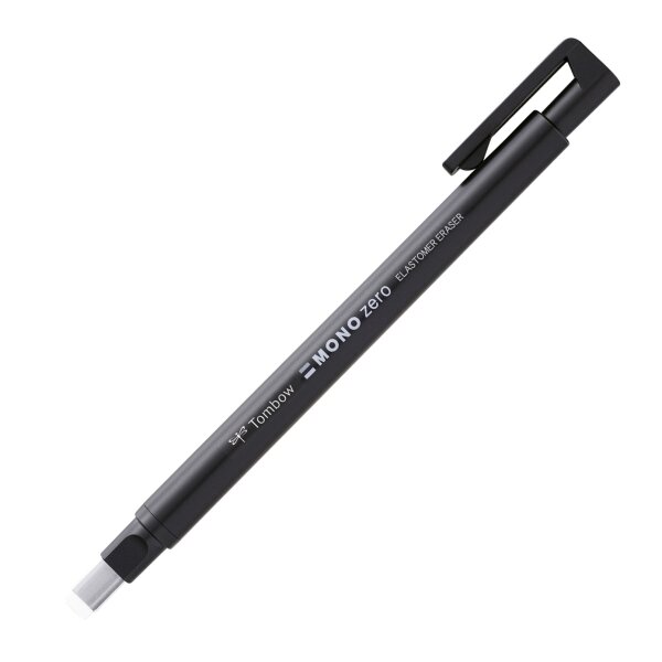 Radierstift MONO zero eckige Spitze 2,5 mm x 5 mm schwarz