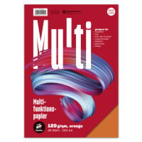 Multifunktionspapier A4-35 Blatt Style 120g/qm - orange