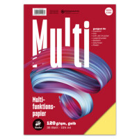 Multifunktionspapier A4-35 Blatt Style 120g/qm - gelb