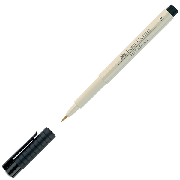 Tuschestift PITT ARTIST PEN Brush 1-3mm - warmgrau I (Farbe 270)