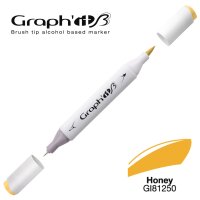 GRAPHIT Layoutmarker Brush & extra fine 1250 - Honey