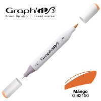 GRAPHIT Layoutmarker Brush & extra fine 2150 - Mango