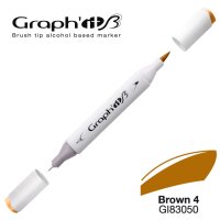 GRAPHIT Marker Brush & Extra Fine - Basic Brown 4 (3050)